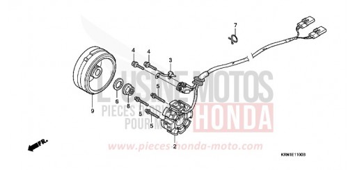 GENERATRICE CRF250R9 de 2009